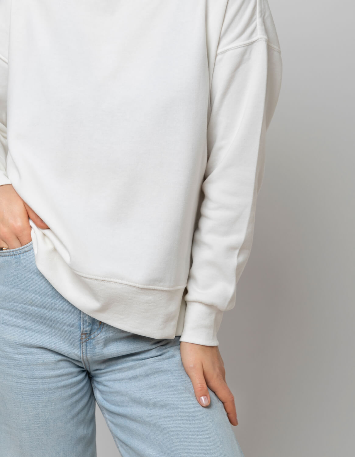 White sweater